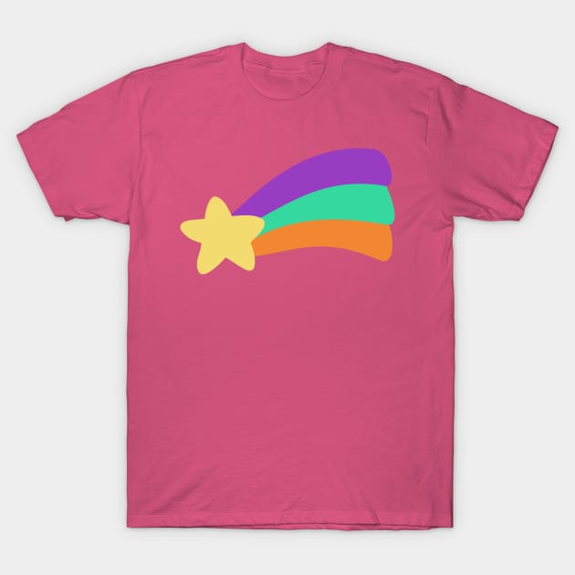 Shooting Star - Mabel's Sweater Collection T-Shirt by Ed's Craftworks